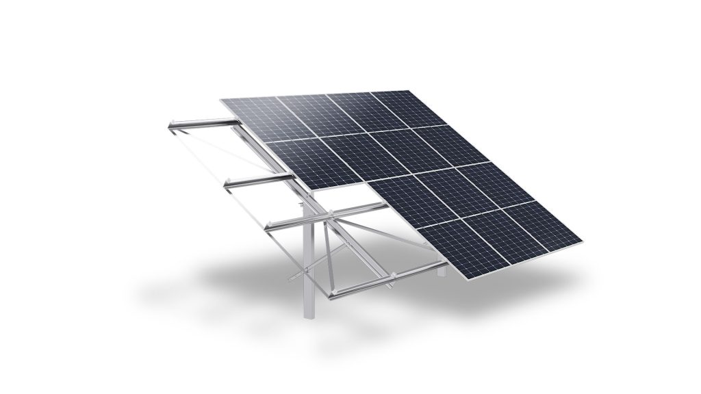 Наземна система кріплення сонячних панелей SMS-211С від SolarSK