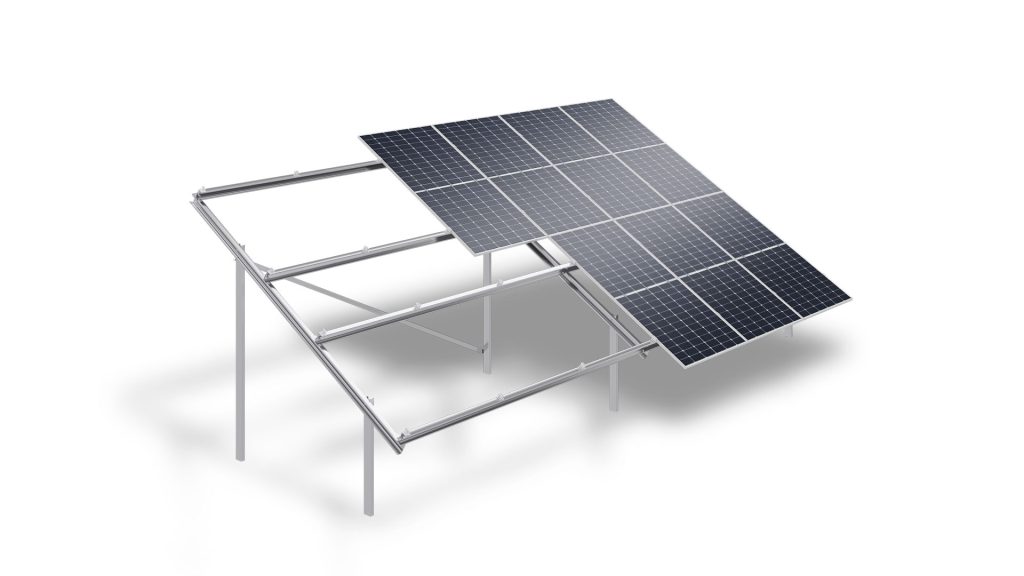 Наземна система кріплення сонячних панелей SMS-212 від SolarSK