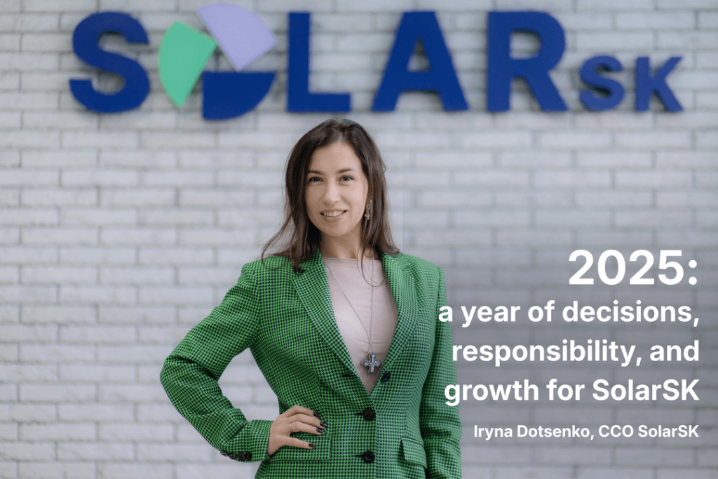 2025: A Year of Decisions, Responsibility, and Growth for SolarSK